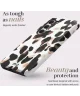 MIO MagSafe Samsung Galaxy S24 FE Hoesje Hard Shell Back Cover Leopard