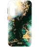 MIO MagSafe Samsung Galaxy S24 FE Hoesje Hard Shell Back Cover Green Marble