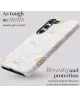 MIO MagSafe Samsung Galaxy S24 FE Hoesje Hard Shell Back Cover White Roses