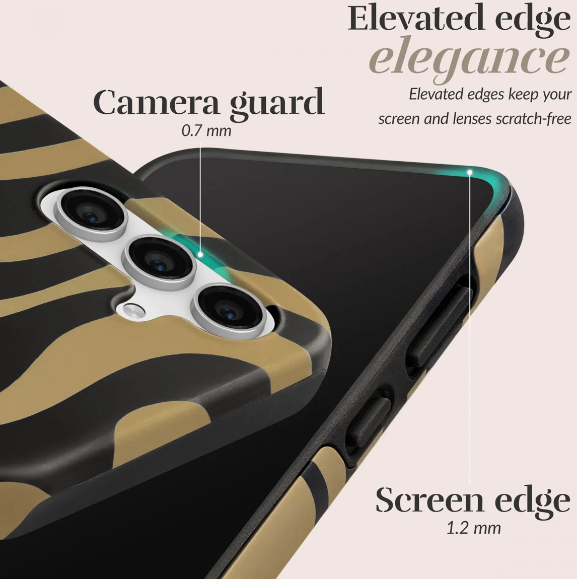 MIO MagSafe Samsung Galaxy S24 FE Hoesje Hard Shell Back Cover Swirl afbeelding 6