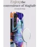 MIO MagSafe Samsung Galaxy S24 FE Hoesje Hard Shell Back Cover Flowers