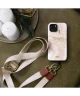 MIO MagSafe Samsung Galaxy S24 FE Hoesje Hard Shell Back Cover Gold Marble