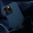 NEKIT Fiber Apple iPhone 14 Pro Hoesje MagSafe Kevlar Back Cover Dun Blauw afbeelding 11