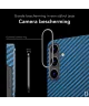 Nekit Fiber Samsung Galaxy S24 Plus Hoesje MagSafe Kevlar Back Cover Dun Blauw