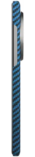 NEKIT Fiber OnePlus 13 Hoesje MagSafe Kevlar Back Cover Dun Blauw afbeelding 18
