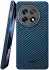 NEKIT Fiber OnePlus 13 Hoesje MagSafe Kevlar Back Cover Dun Blauw afbeelding 1