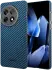 NEKIT Fiber OnePlus 13 Hoesje MagSafe Kevlar Back Cover Dun Blauw afbeelding 2