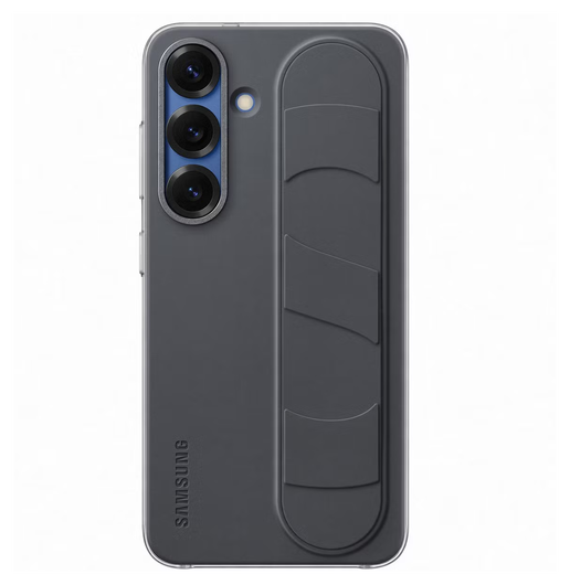 Origineel Samsung Galaxy S25 Hoesje Standing Grip Case Zwart afbeelding 1