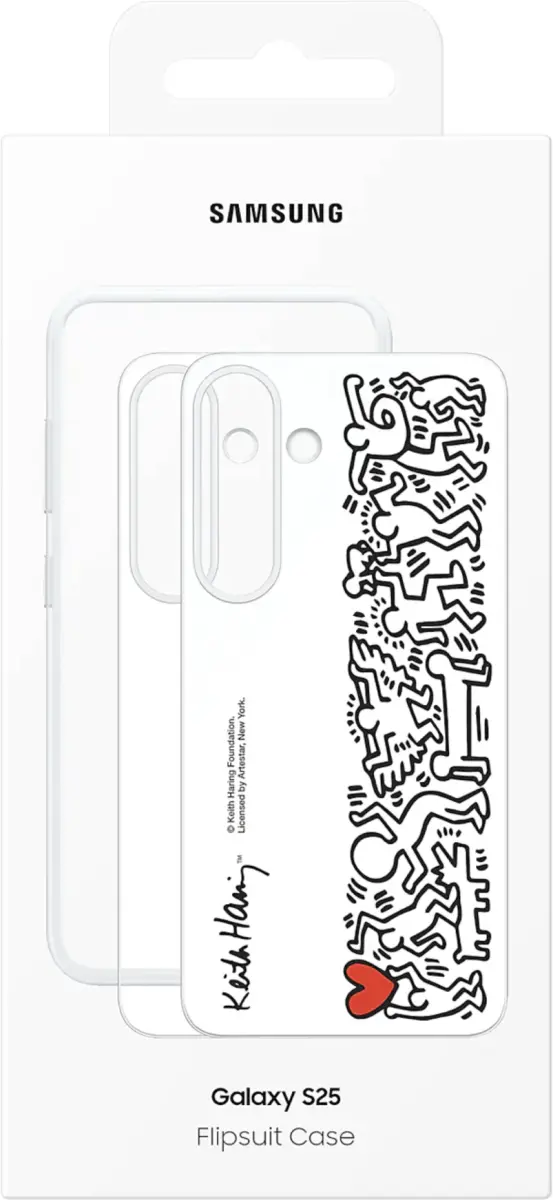 Origineel Samsung Galaxy S25 Hoesje FlipSuit Case Wit afbeelding 5