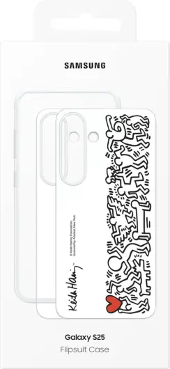 Origineel Samsung Galaxy S25 Hoesje FlipSuit Case Wit afbeelding 5