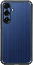 Origineel Samsung Galaxy S25 Plus Hoesje Rugged FlipSuit Case Transparant Zwart