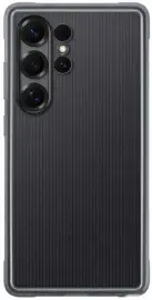 Origineel Samsung Galaxy S25 Ultra Hoesje Rugged FlipSuit Case Transparant Zwart afbeelding