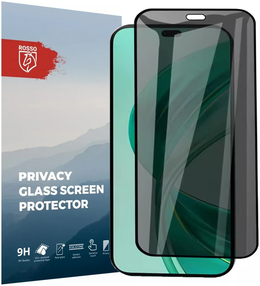 Rosso Honor 200 Lite 9H Tempered Glass Screen Protector Privacy afbeelding 1