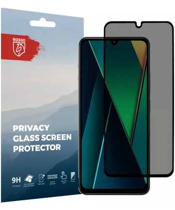 Rosso Xiaomi Redmi 14C 9H Tempered Glass Screen Protector Privacy Screen Protectors