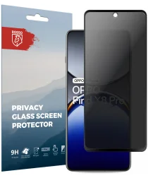 Rosso Oppo Find X8 Pro 9H Tempered Glass Screen Protector Privacy