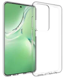 Oppo A80 Hoesje Dun TPU Back Cover Transparant