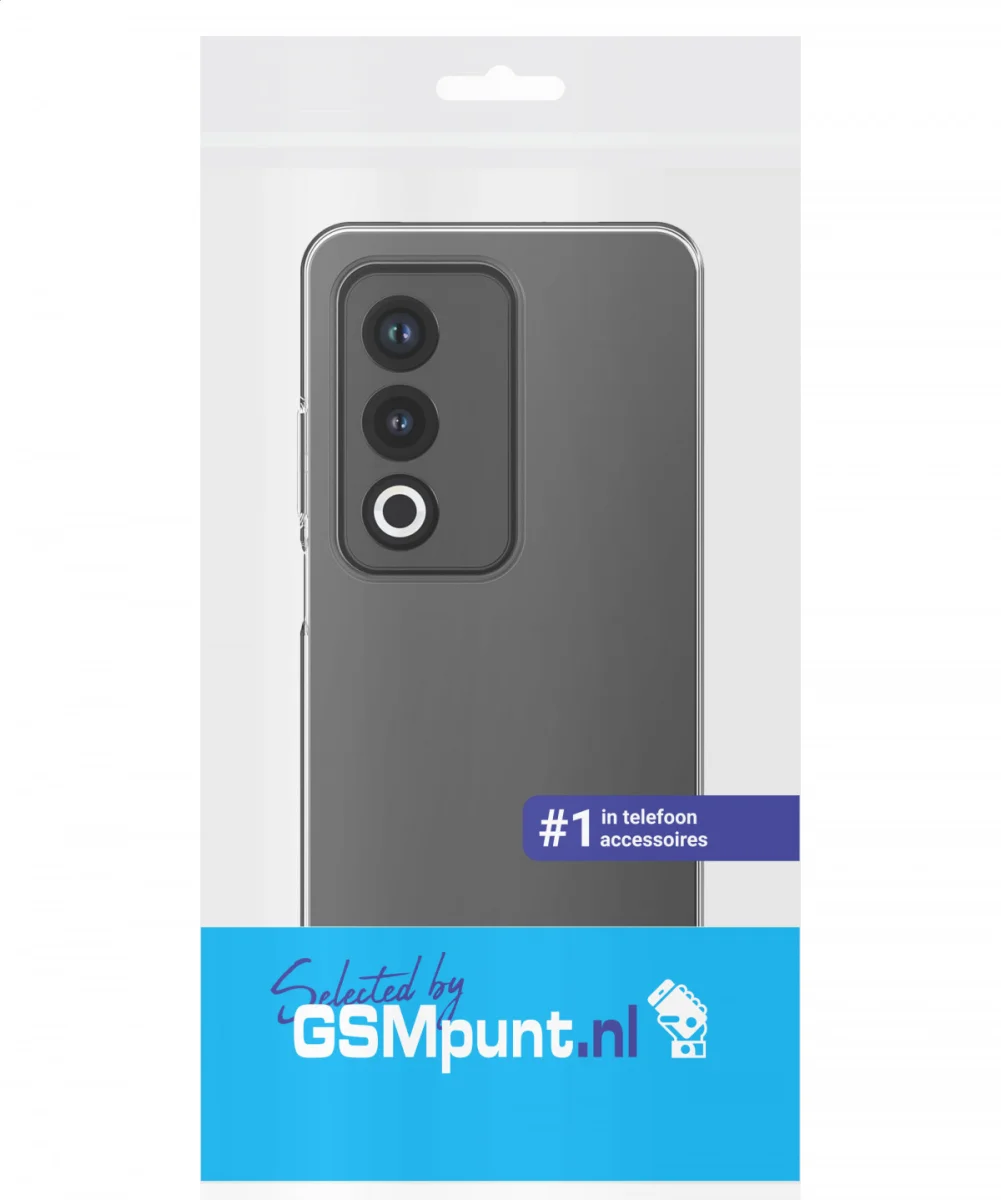 Oppo A80 Hoesje Dun TPU Back Cover Transparant afbeelding 4