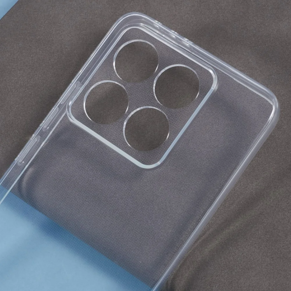 Xiaomi 14T Hoesje Dun TPU Back Cover Transparant afbeelding 4