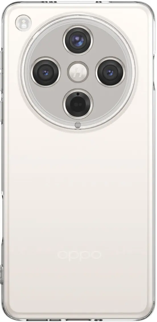 Oppo Find X8 Pro Hoesje Dun TPU Back Cover Transparant afbeelding 4