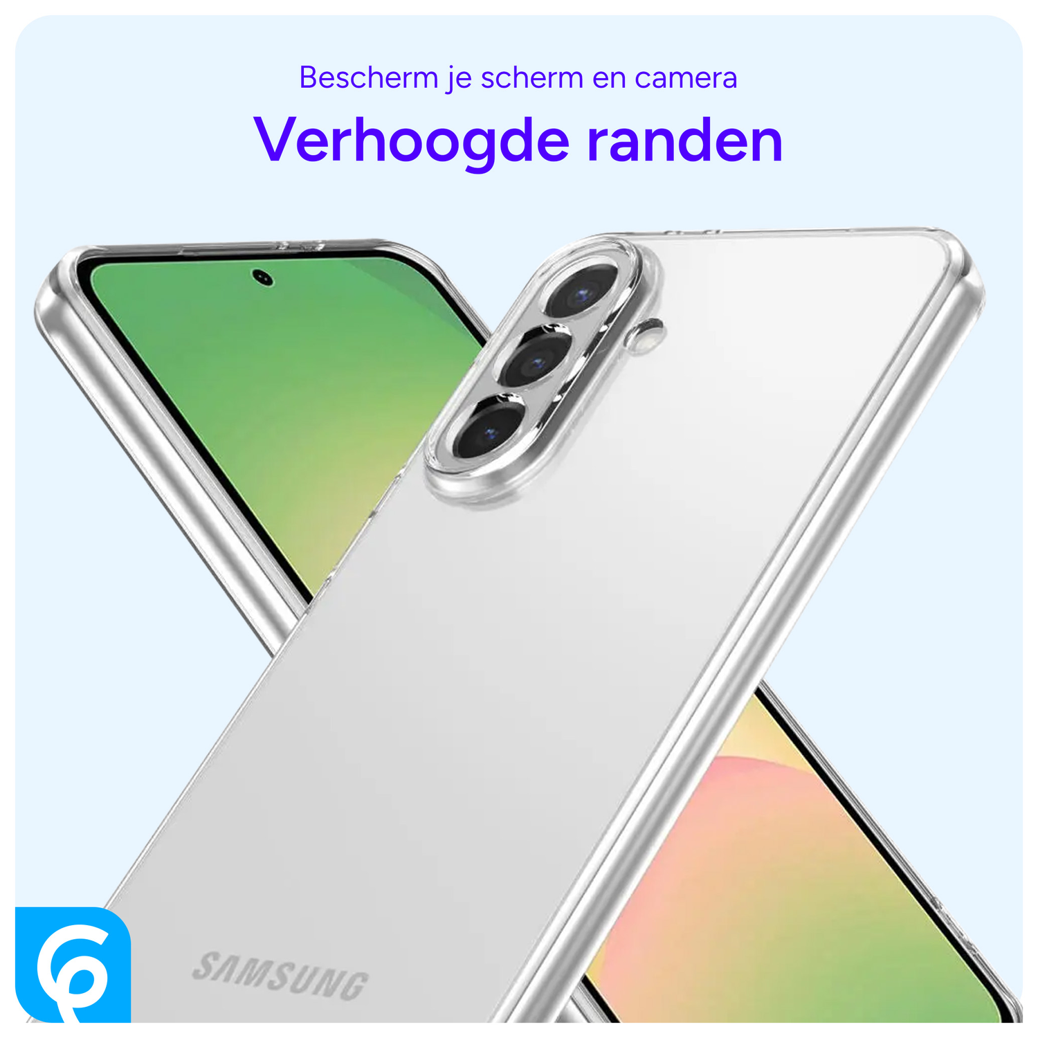 Samsung Galaxy A56 Hoesje Dun TPU Back Cover Transparant afbeelding 5