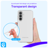 Samsung Galaxy A56 Hoesje Dun TPU Back Cover Transparant afbeelding 4