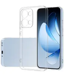 Oppo Reno 13 Hoesje Dun TPU Back Cover Transparant afbeelding