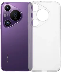 Huawei Pura 70 Hoesje Dun TPU Back Cover Transparant