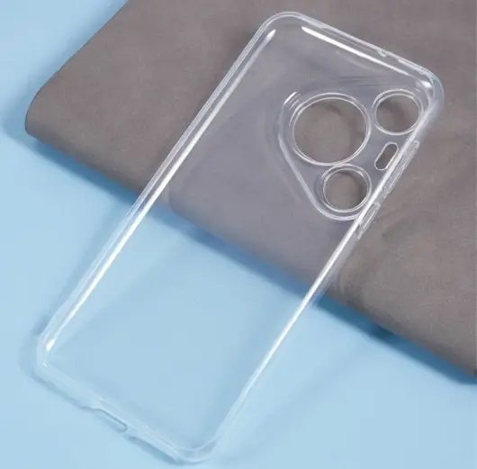 Huawei Pura 70 Hoesje Dun TPU Back Cover Transparant afbeelding 6