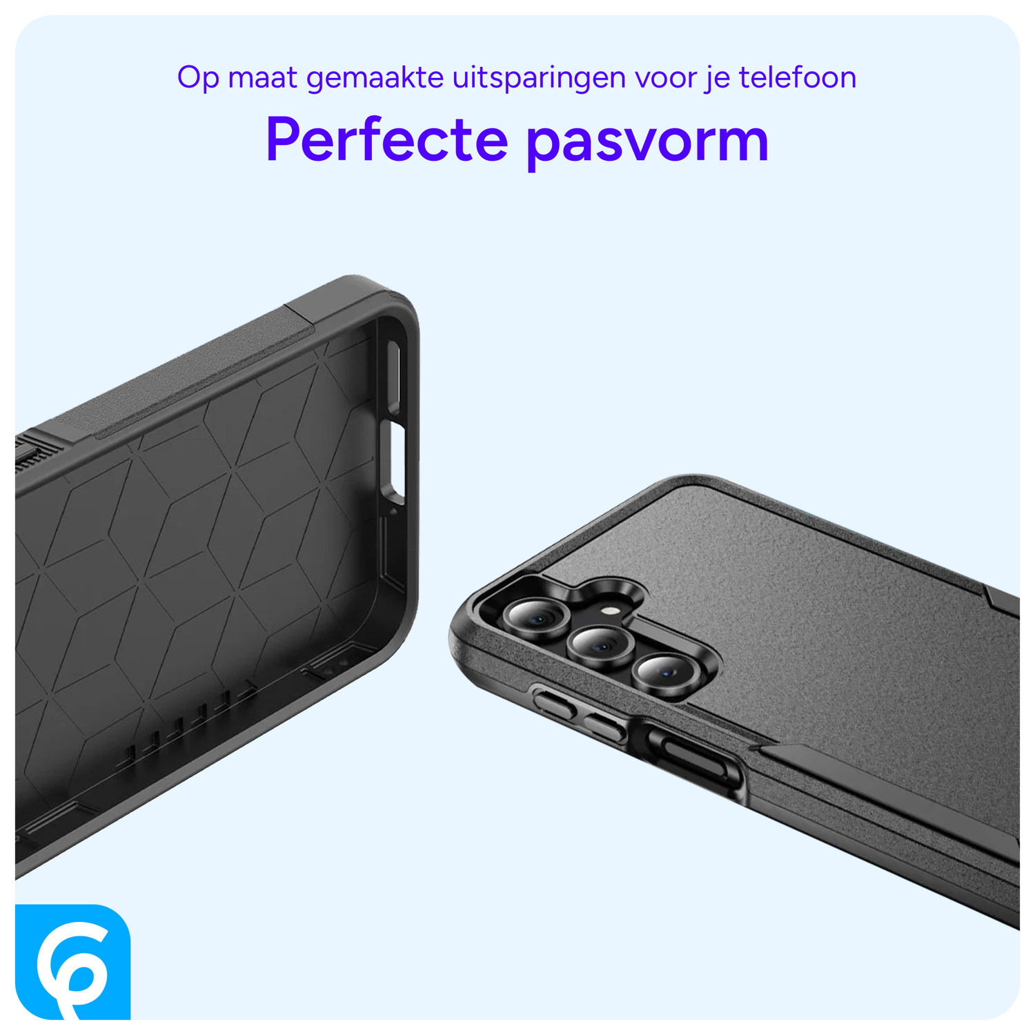 Samsung Galaxy A26 Hoesje Schokbestendige Hardcase Back Cover Zwart afbeelding 6