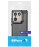 Motorola Edge 50 Ultra Hoesje Geborsteld TPU Flexibele Back Cover Zwart