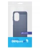 Samsung Galaxy A26 Hoesje Geborsteld TPU Flexibele Back Cover Blauw