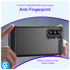 Samsung Galaxy A56 Hoesje Geborsteld TPU Flexibele Back Cover Zwart afbeelding 4