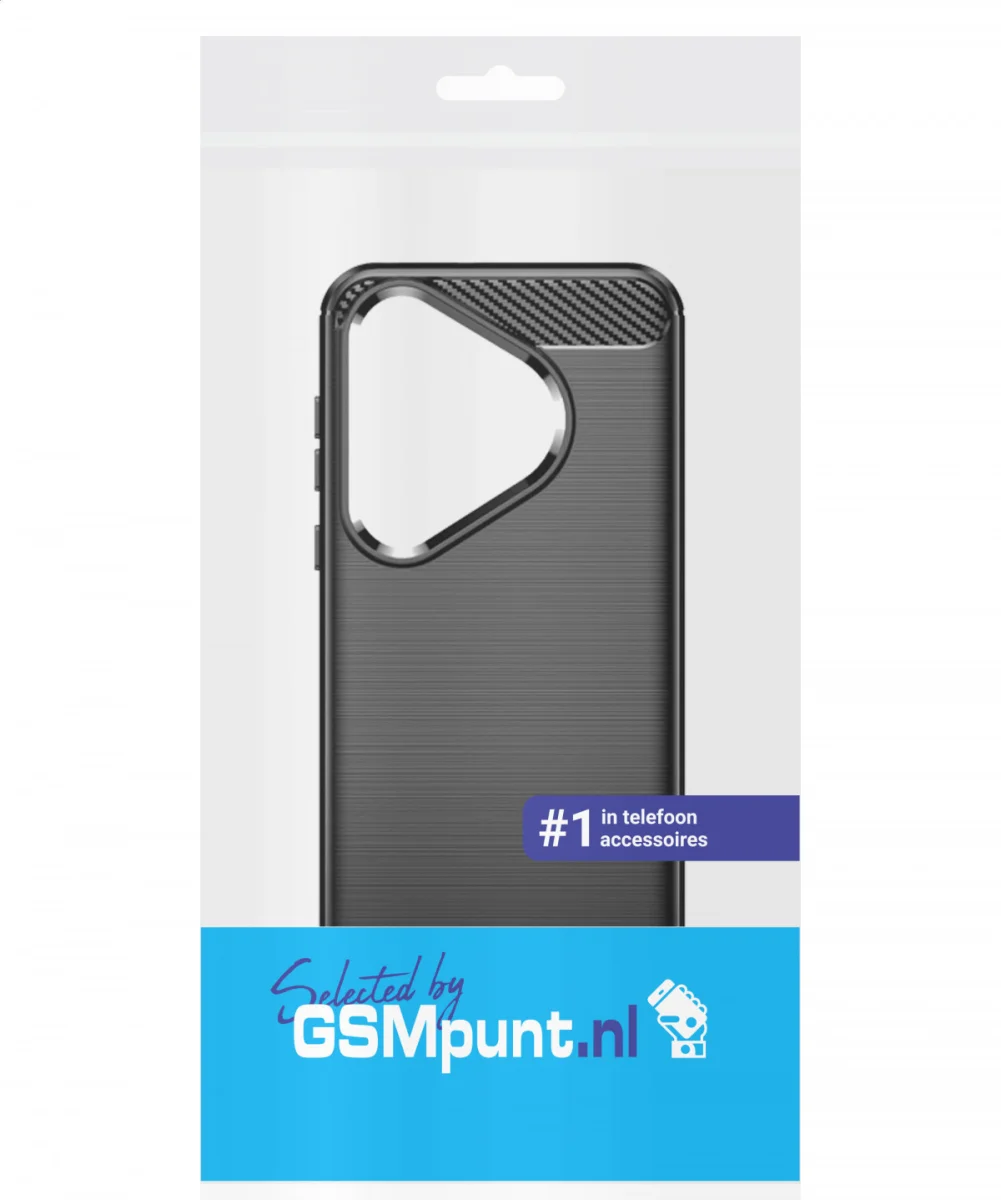 Huawei Pura 70 Pro Hoesje Geborsteld TPU Flexibele Back Cover Zwart afbeelding 10
