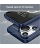 Huawei P70 Pro Hoesje Geborsteld TPU Flexibele Back Cover Blauw