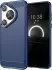Huawei Pura 70 Pro Hoesje Geborsteld TPU Flexibele Back Cover Blauw