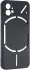 Nothing Phone (1) Hoesje Dun TPU Back Cover Matte Zwart afbeelding 2