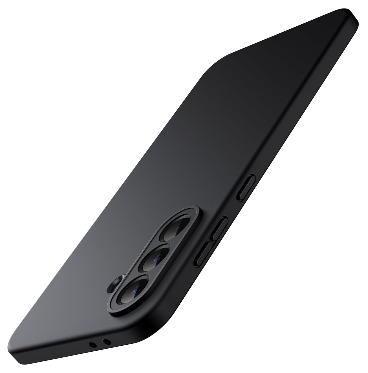 Samsung Galaxy A56 Hoesje Dun TPU Back Cover Matte Zwart afbeelding 1