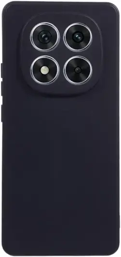 Xiaomi Redmi Note 14 Pro Plus Hoesje Dun TPU Back Cover Matte Zwart afbeelding 1