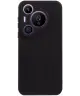 Huawei Pura 70 Pro Hoesje Dun TPU Back Cover Matte Zwart