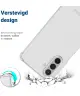 Samsung Galaxy A26 Hoesje Schokbestendig en Dun TPU Back Cover Transparant