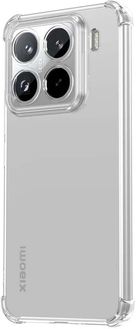 Xiaomi 15 Pro Hoesje Schokbestendig en Dun TPU Back Cover Transparant afbeelding 5