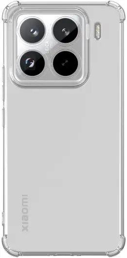 Xiaomi 15 Pro Hoesje Schokbestendig en Dun TPU Back Cover Transparant afbeelding 4