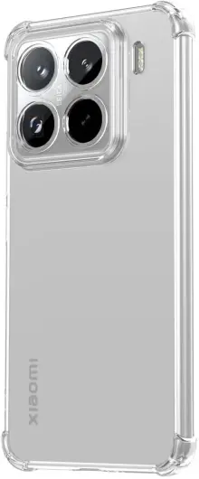 Xiaomi 15 Pro Hoesje Schokbestendig en Dun TPU Back Cover Transparant afbeelding 5
