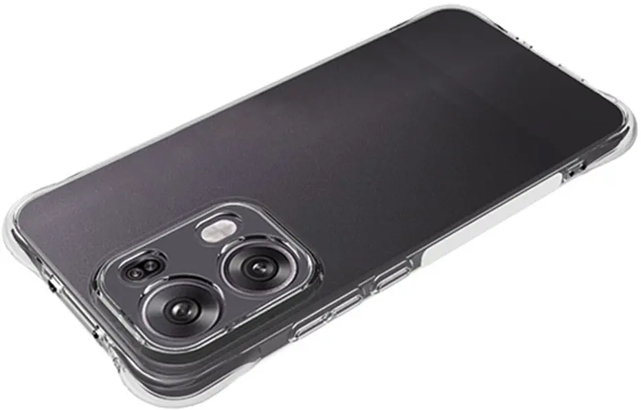 Oppo Reno 13 Pro Hoesje Schokbestendig en Dun TPU Back Cover Transparant afbeelding 5