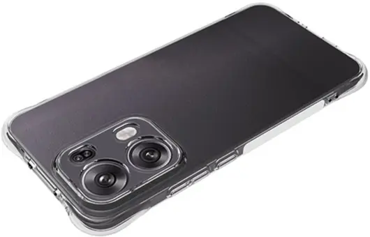 Oppo Reno 13 Pro Hoesje Schokbestendig en Dun TPU Back Cover Transparant afbeelding 5