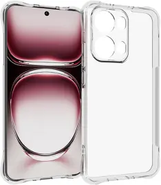 Oppo Reno 13 Pro Hoesje Schokbestendig en Dun TPU Back Cover Transparant afbeelding