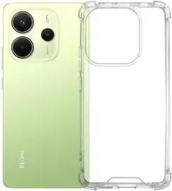 Xiaomi Redmi Note 14 4G Hoesje Schokbestendig en Dun TPU Back Cover Transparant afbeelding