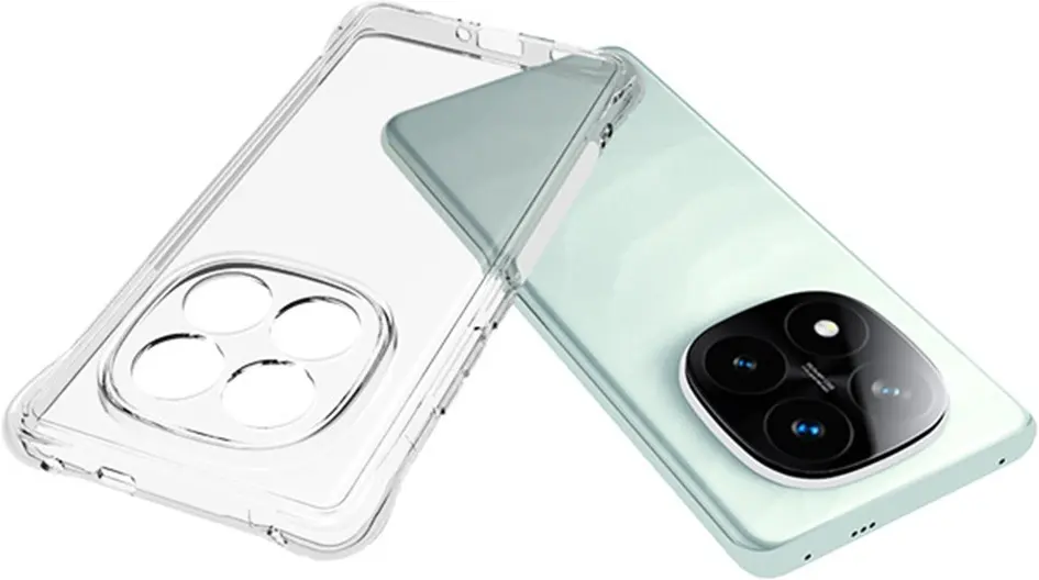 Xiaomi Redmi Note 14 Pro Plus Hoesje Schokbestendig en Dun TPU Transparant afbeelding 2