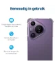 Huawei Pura 70 Pro Hoesje Schokbestendig en Dun TPU Back Cover Transparant