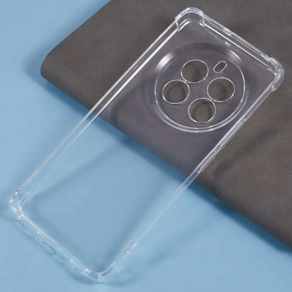 Realme 12 Pro Hoesje Schokbestendig en Dun TPU Back Cover Transparant afbeelding 4